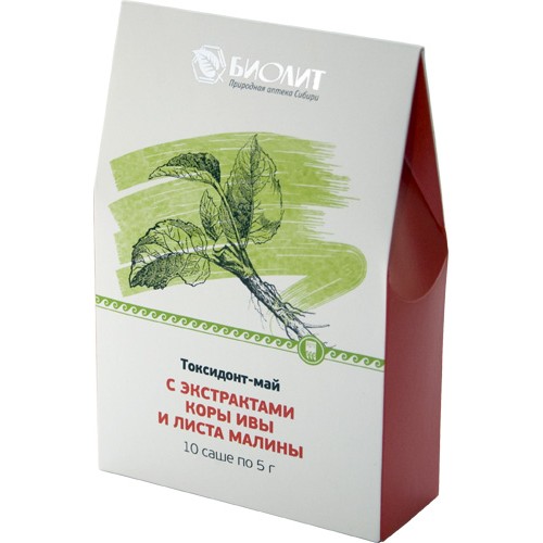 Купить Токсидонт-май с экстрактами коры ивы и листа малины  г. Улан-Удэ  
