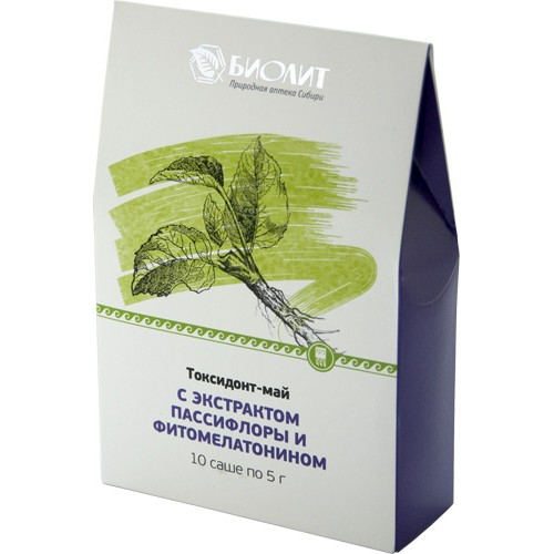 Купить Токсидонт-май с экстрактами пассифлоры и фитомелатонином  г. Улан-Удэ  